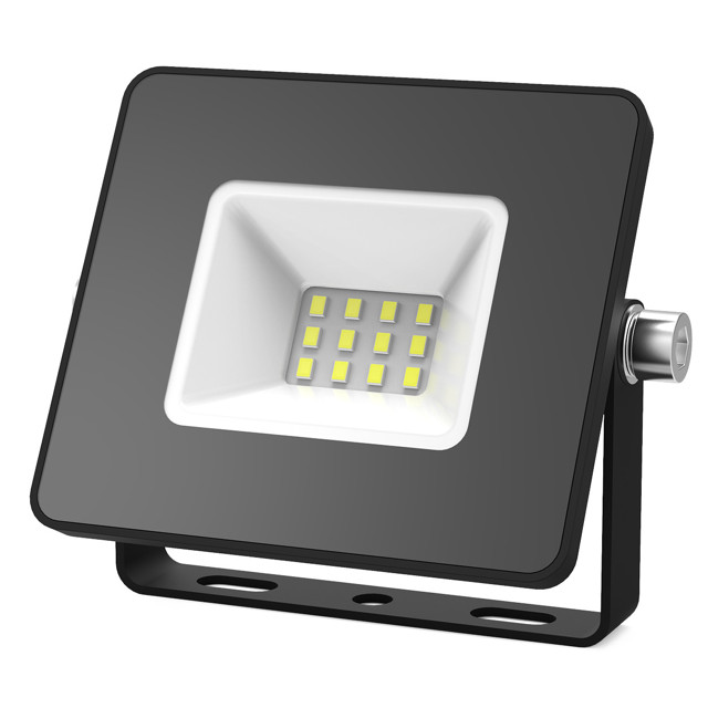 прожектор GAUSS Elementary 10Вт LED 850Лм 6500К 240В IP65 черный