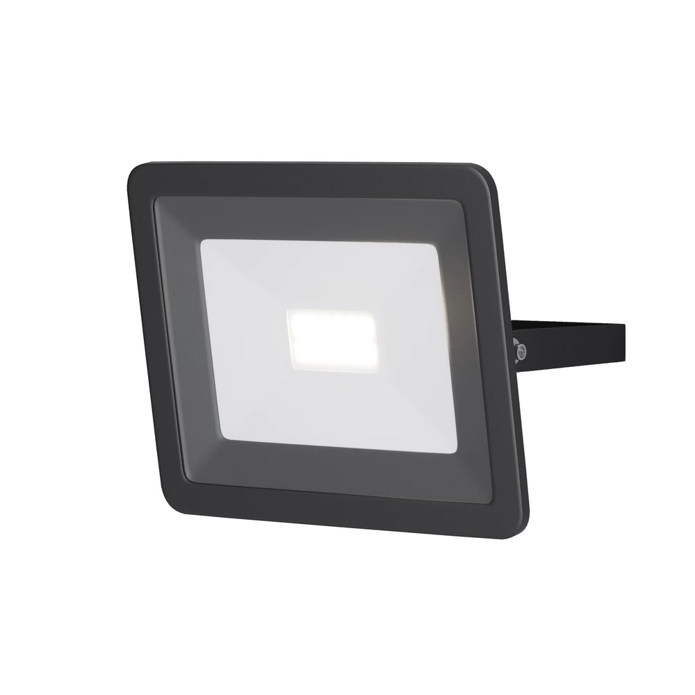 Прожектор светодиодный Maytoni Flood Outdoor 4000К 10 Вт IP65 с датчиком движения черный