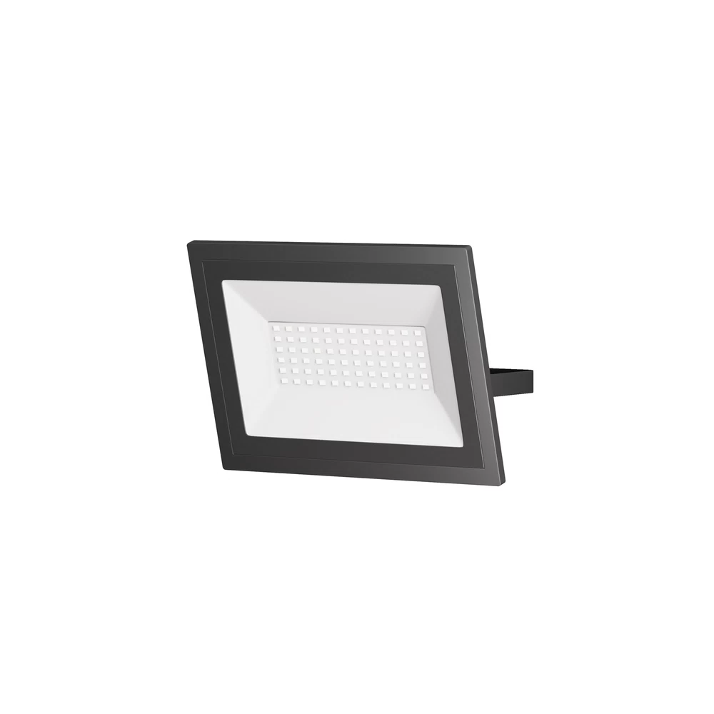Прожектор светодиодный Maytoni Flood Outdoor 6500К 50 Вт IP65 с датчиком движения черный
