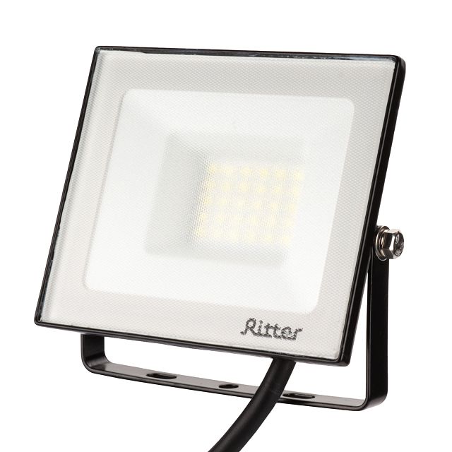 прожектор светодиодный RITTER Профи 230В 30Вт 6500К 3000Лм IP65 черный