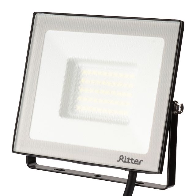 прожектор светодиодный RITTER Профи 230В 50Вт 6500К 5000Лм IP65 черный