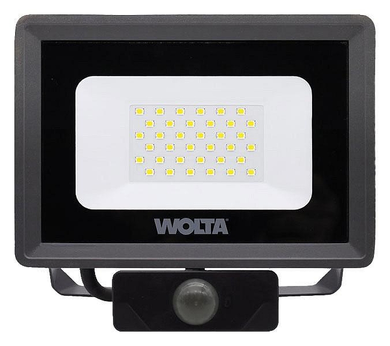 Прожектор Wolta WFL-30W WFL-30W/06S цвет плафона/подвески Прозрачный, Серый, цвет арматуры Серый
