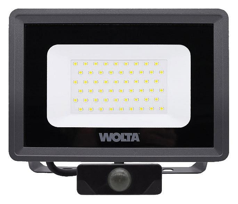 Прожектор Wolta WFL-50W WFL-50W/06S цвет плафона/подвески Прозрачный, Серый, цвет арматуры Серый