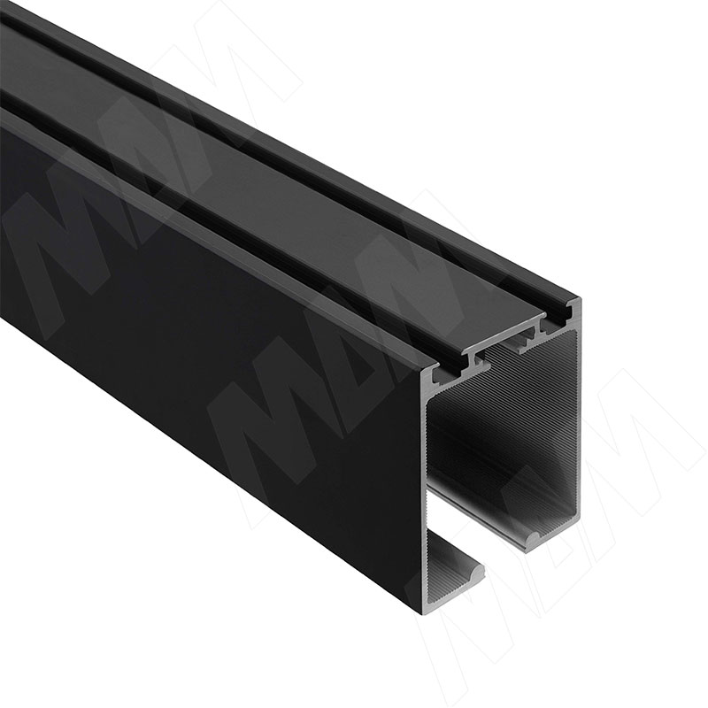 PS65 Направляющая одинарная верхняя, черный, L-6000 (PR657003041RUBL)