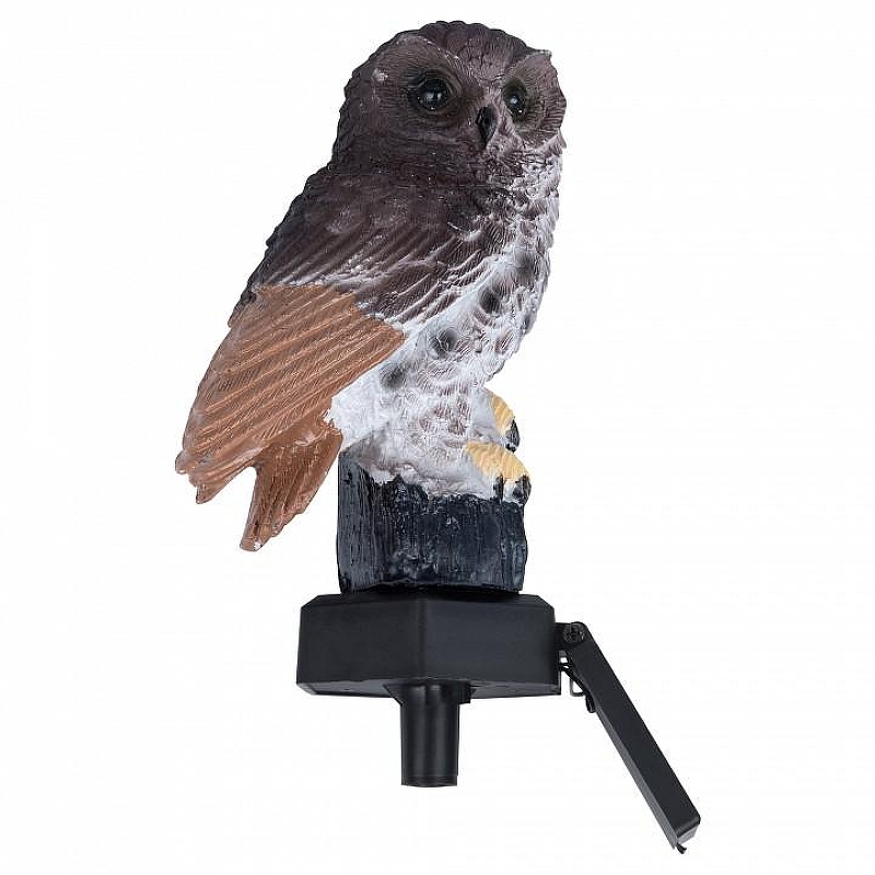 Птица световая Uniel BROWN OWL UL-00011605 цвет Коричневый