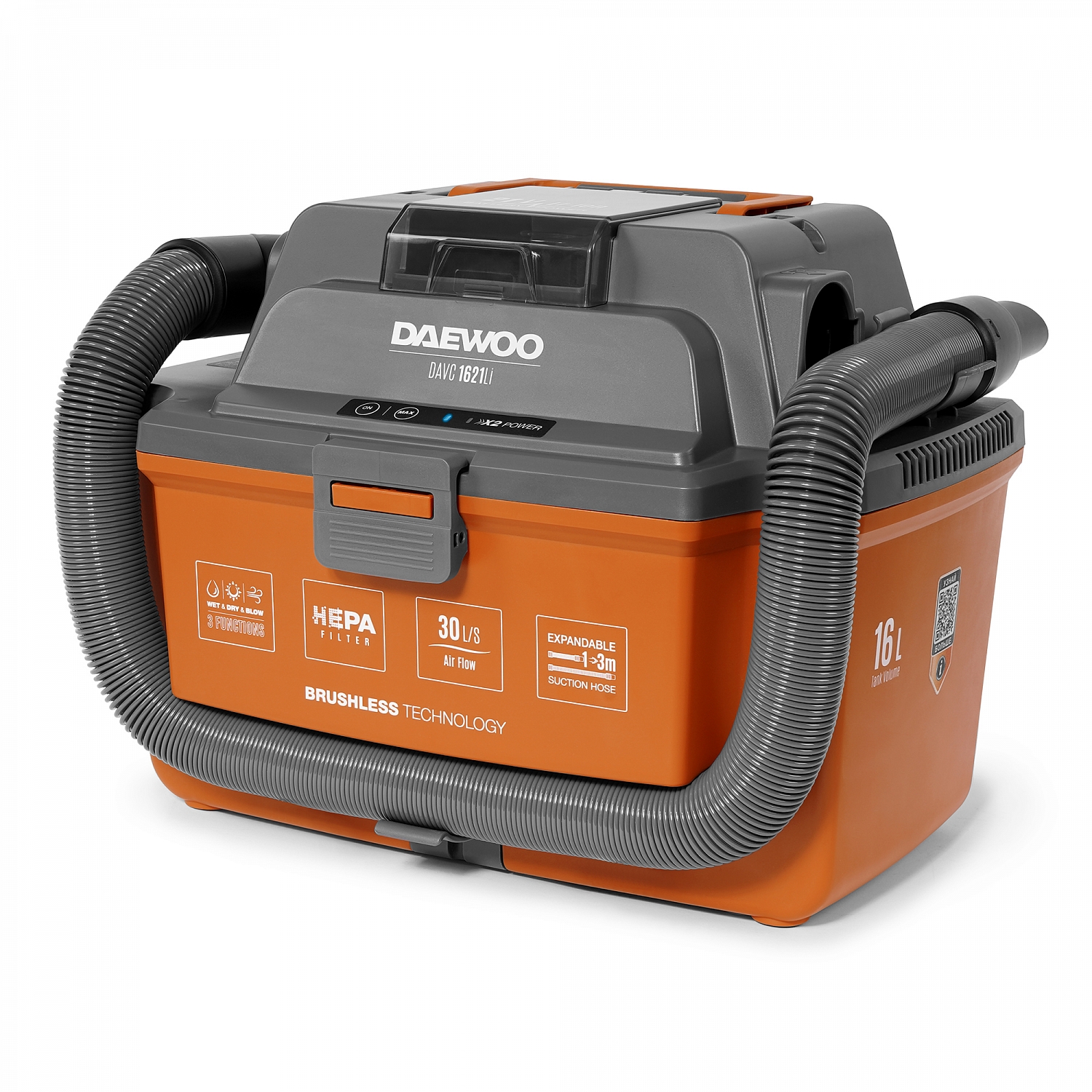 Пылесос Аккумуляторный DAEWOO DAVC 1621Li SET