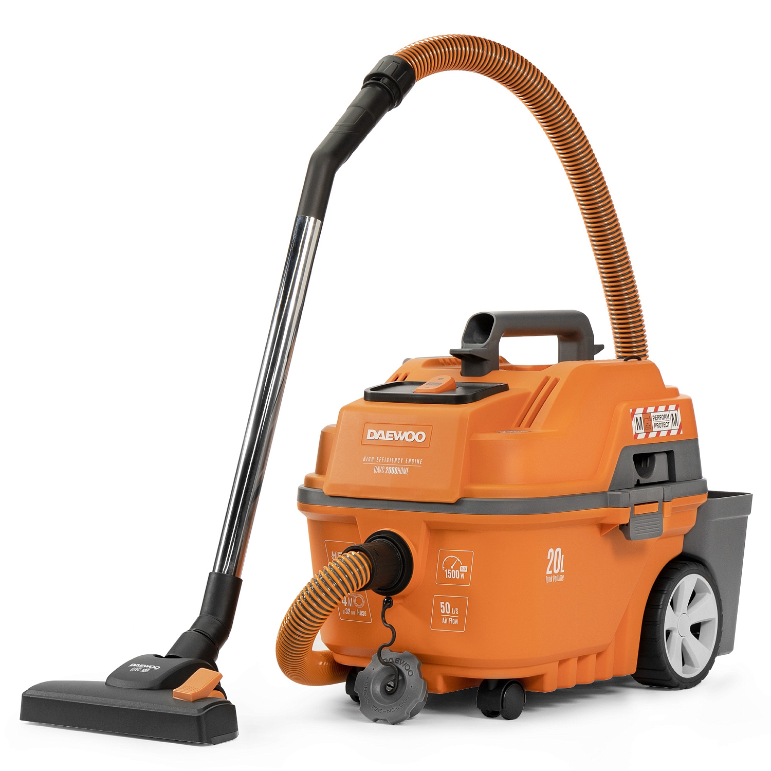 Пылесос универсальный с турбощеткой DAEWOO DAVC 2000 HOME