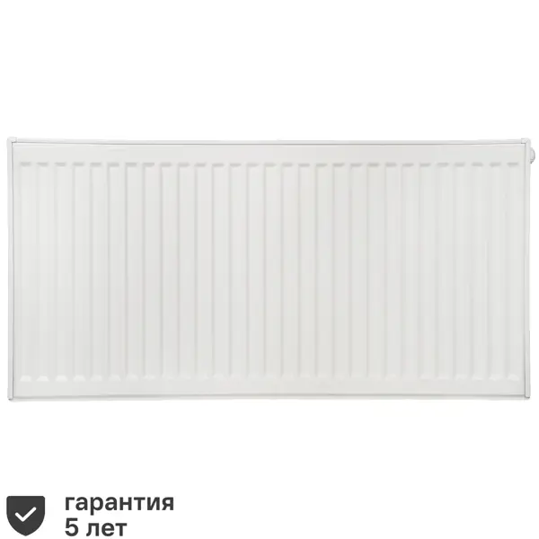 Радиатор панельный Ростерм 22 500x1000 нижнее подключение сталь белый