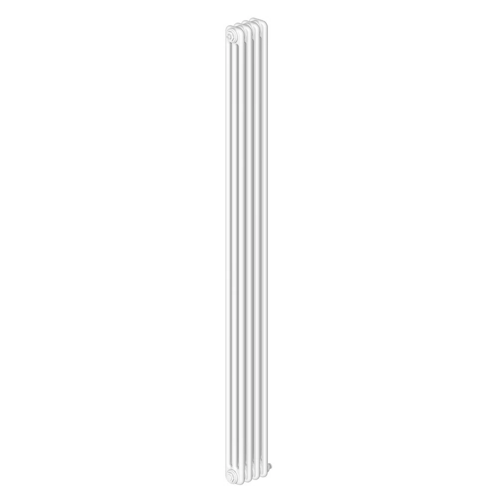 Радиатор стальной трубчатый Irsap Tesi 3 1800х180 мм 1/2 4 секции нижнее подключение белый