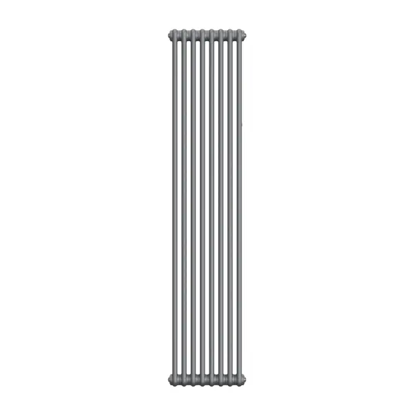 Радиатор трубчатый Rifar Tubog TUB 2180-08-TI 1735/66 8 секций боковое подключение сталь титан