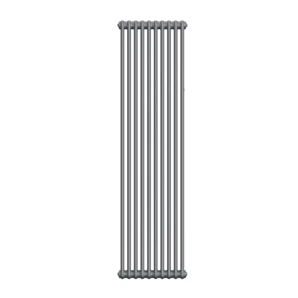 Радиатор трубчатый Rifar Tubog TUB 2180-10-TI 1735/66 10 секций боковое подключение сталь титан