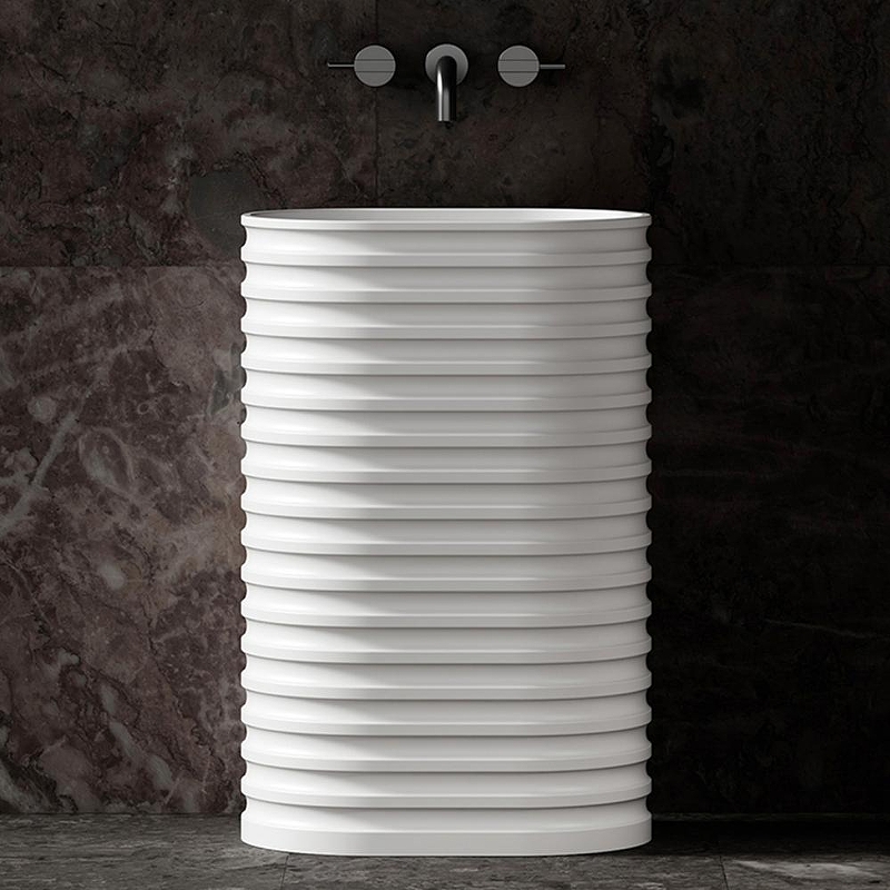 Раковина Abber Stein 58 AS2550 Белая матовая