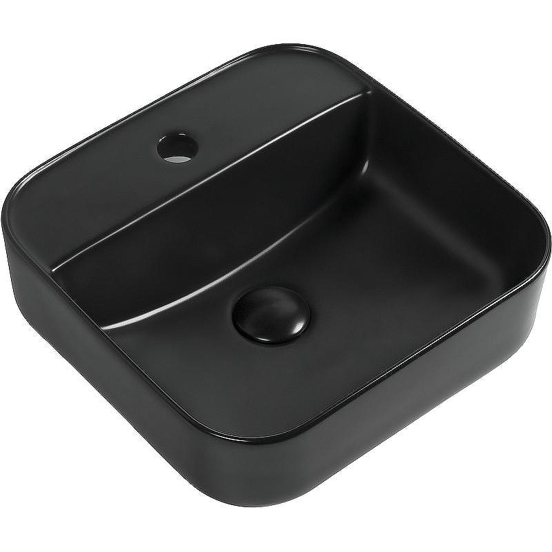 Раковина Aquanet City-2-MB 39 273669 Черная матовая