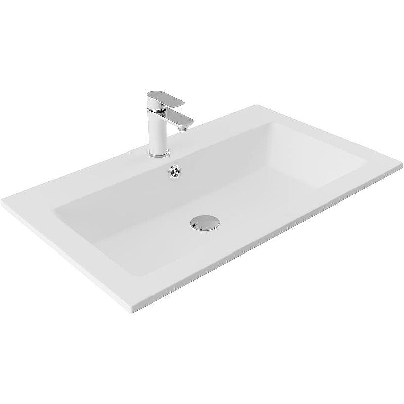 Раковина Aquanet Электра 80 326512 Белая матовая