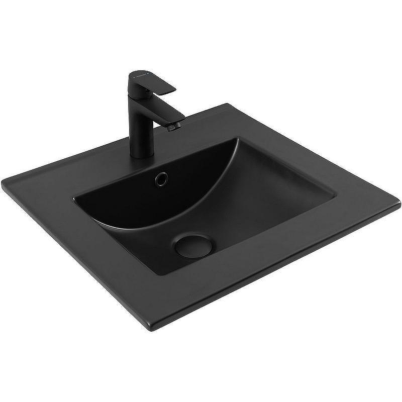 Раковина Aquanet Flat 50 329252 Черная матовая