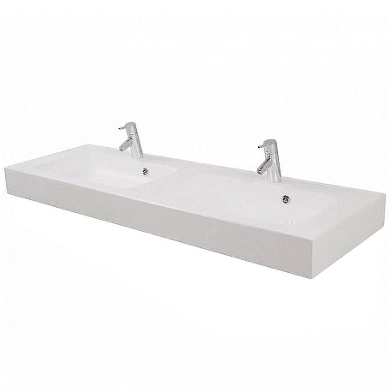 Раковина Aquaton Ричмонд 150 1A70573KRD010 двойная Белая