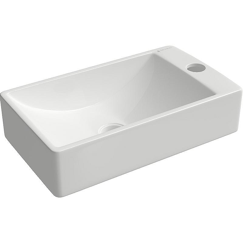 Раковина Aqueduto Pequeno 38 R PEQR0210 Белая глянцевая