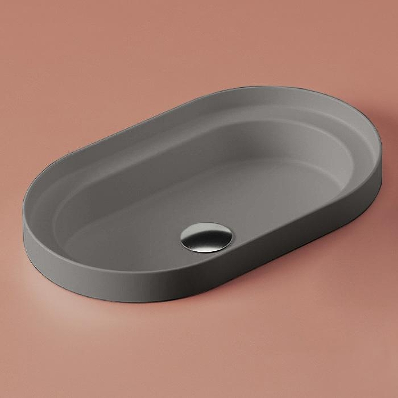 Раковина Artceram Fuori Scala 60 TFL033 15 00 цвет Grigio oliva