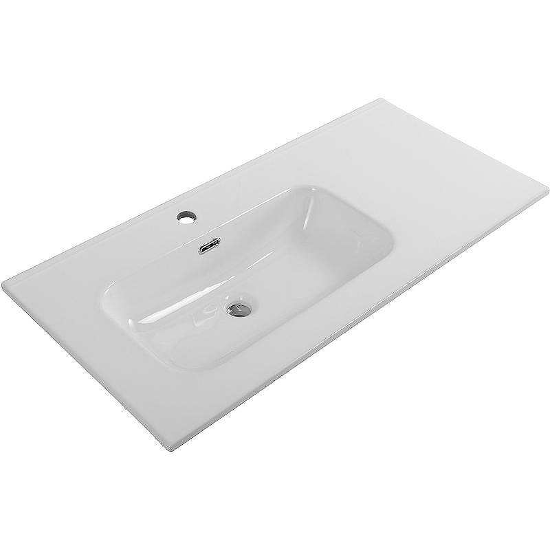 Раковина BelBagno 100 L BB1000ETL-L Белая