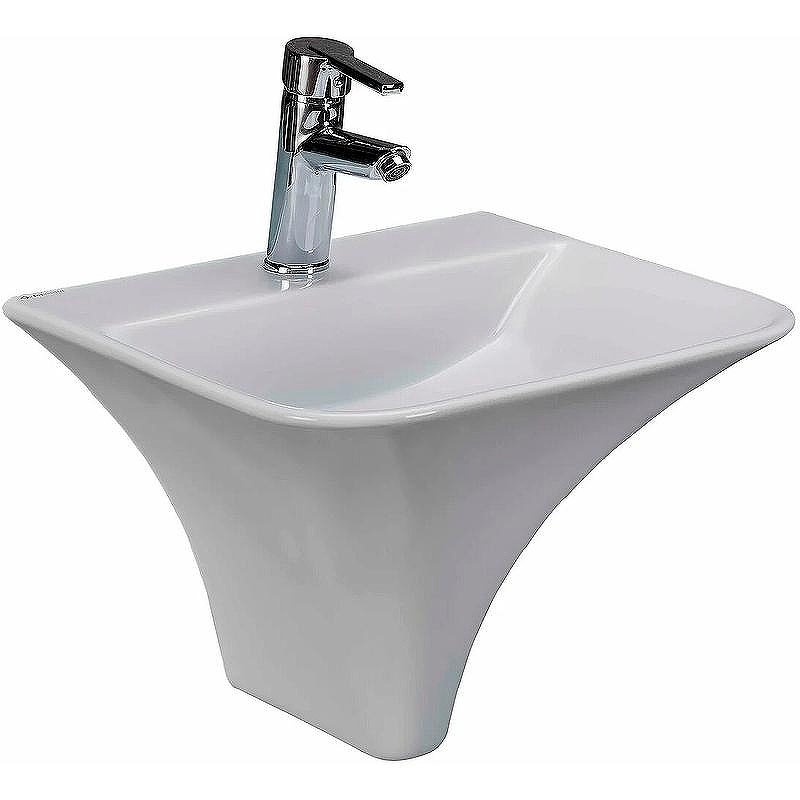 Раковина beWash Ladoga 46 54461101 Белый глянец