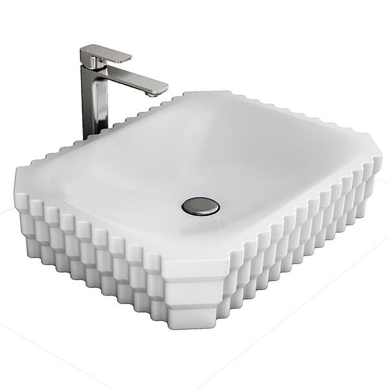 Раковина Bien Shine 61 SHLG06101FD0W3000 Белая