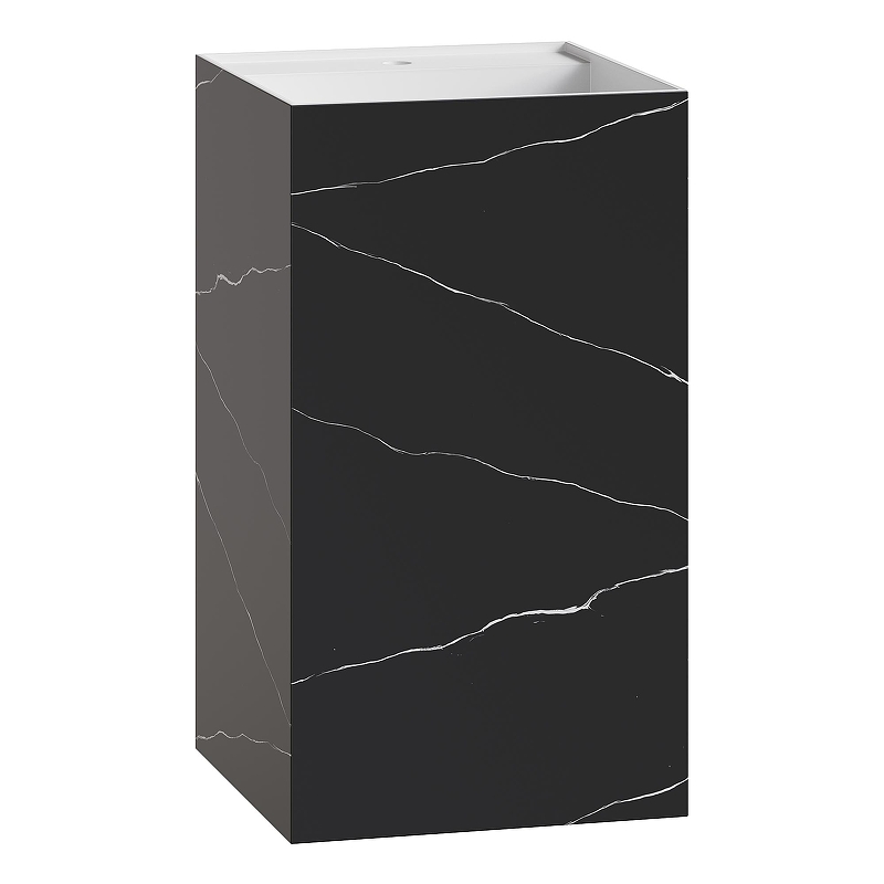 Раковина Boheme Cube 48 802-NM цвет Черный мрамор