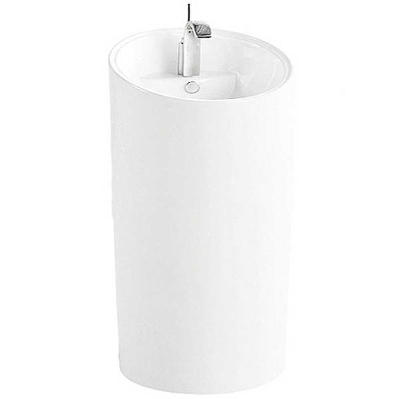 Раковина CeramaLux 46 P7030L Белая
