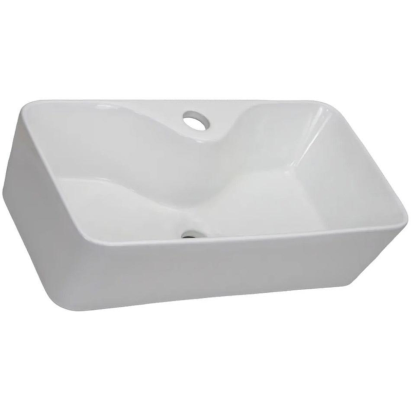 Раковина CeramaLux 50 7291-1 Белая глянцевая