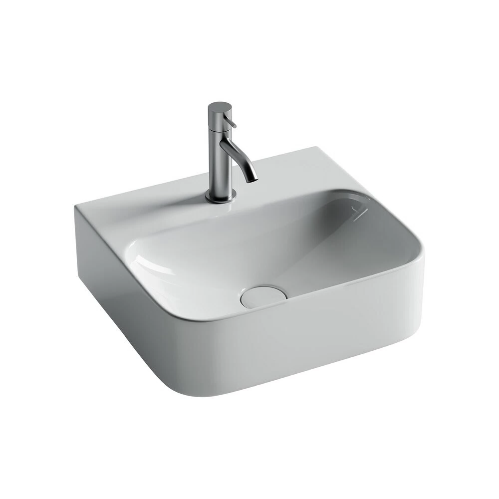 Раковина Ceramicanova Aura 43 см подвесная белая (CN2005)