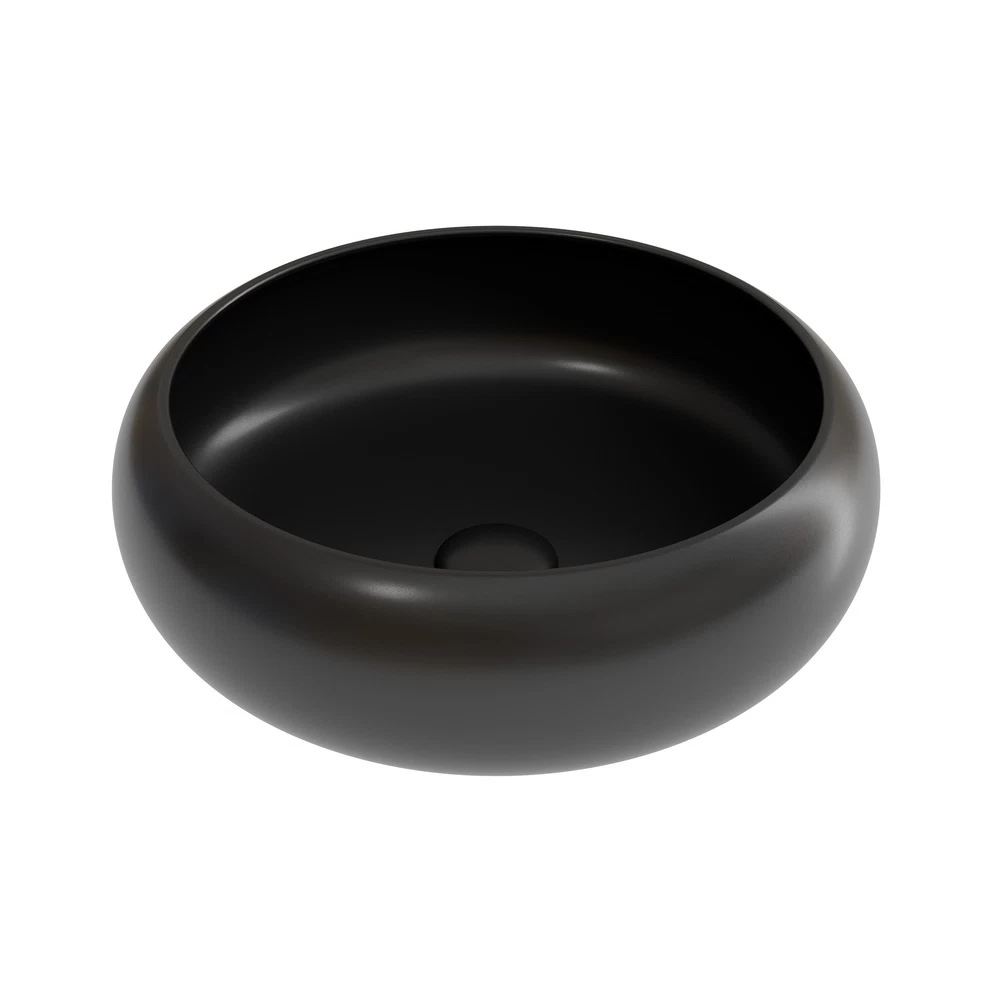 Раковина Ceramicanova Element 36 см накладная черная матовая (CN6050MB)