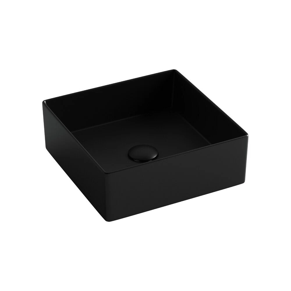 Раковина Ceramicanova Element 36 см накладная черная матовая (CN6068MB)