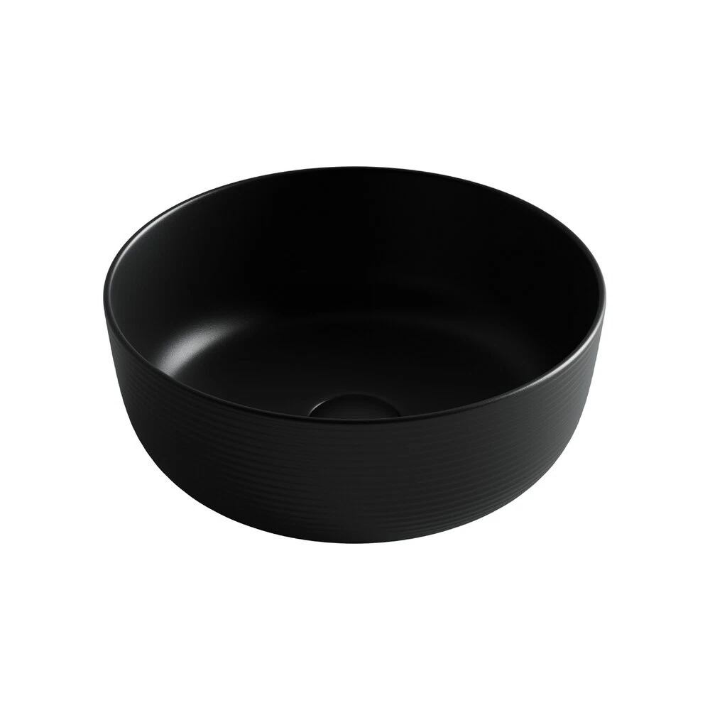 Раковина Ceramicanova Element 36 см накладная черная матовая (CN6073MB)