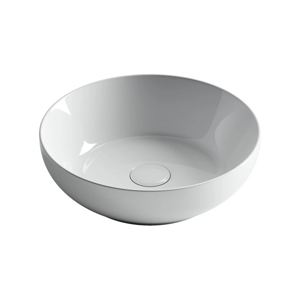 Раковина Ceramicanova Element 37 см накладная белая (CN6020)