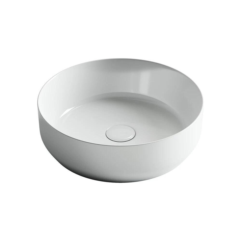 Раковина Ceramicanova Element 39 см накладная белая (CN6022)