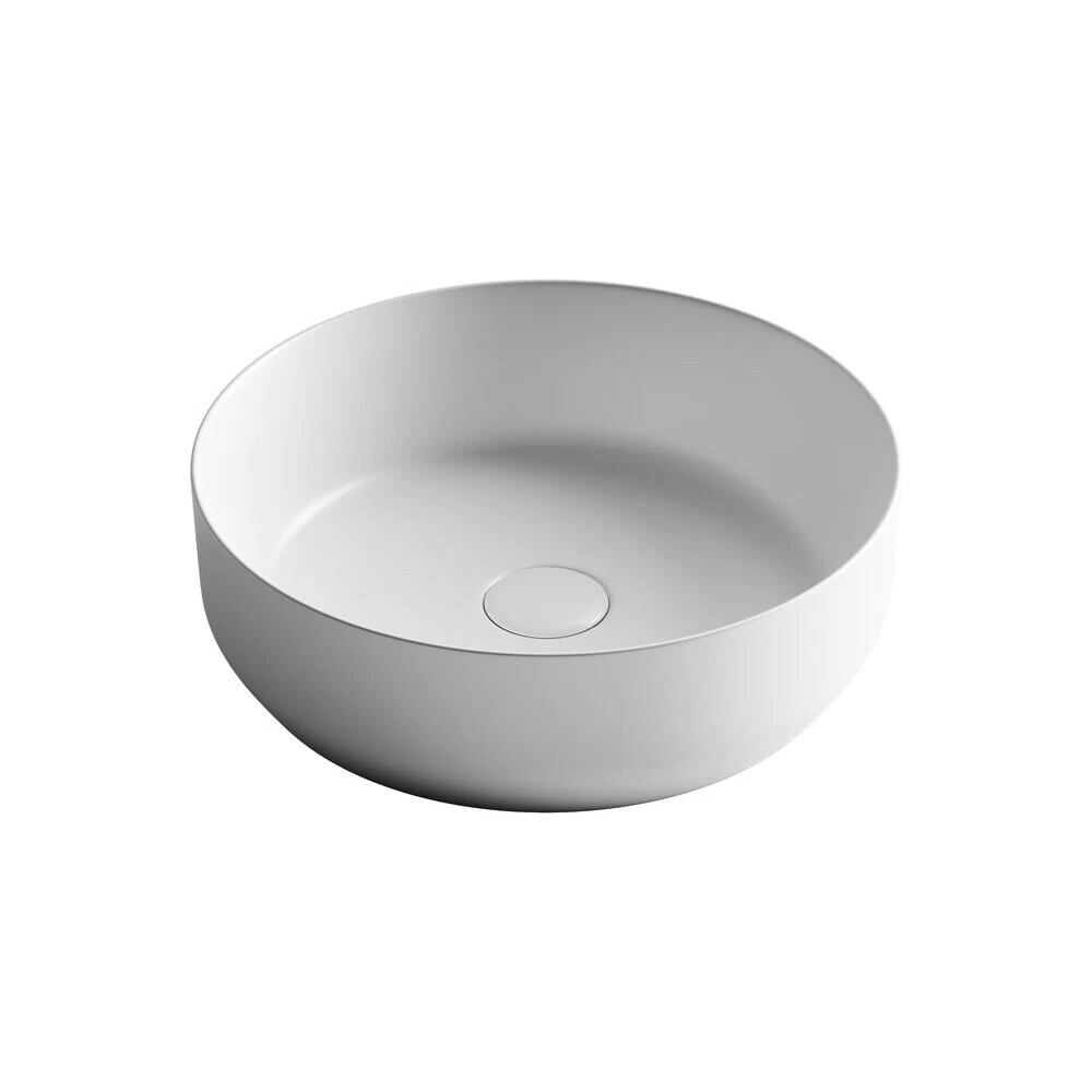 Раковина Ceramicanova Element 39 см накладная белая матовая (CN6022MW)