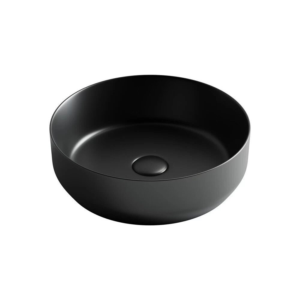 Раковина Ceramicanova Element 39 см накладная черная матовая (CN6022MB)