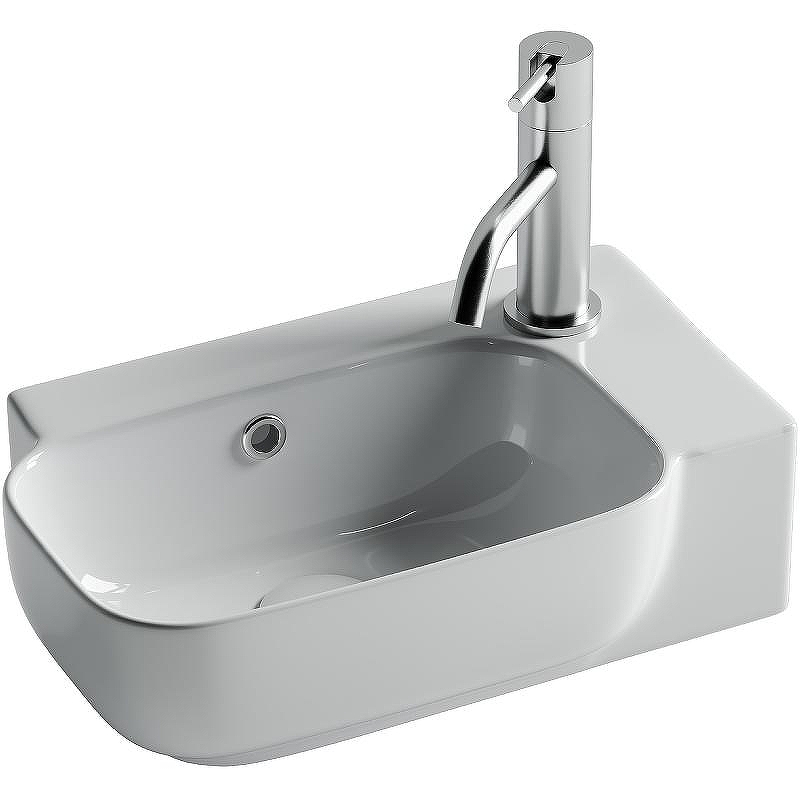 Раковина Ceramicanova Element 40 L CN6074L Белая