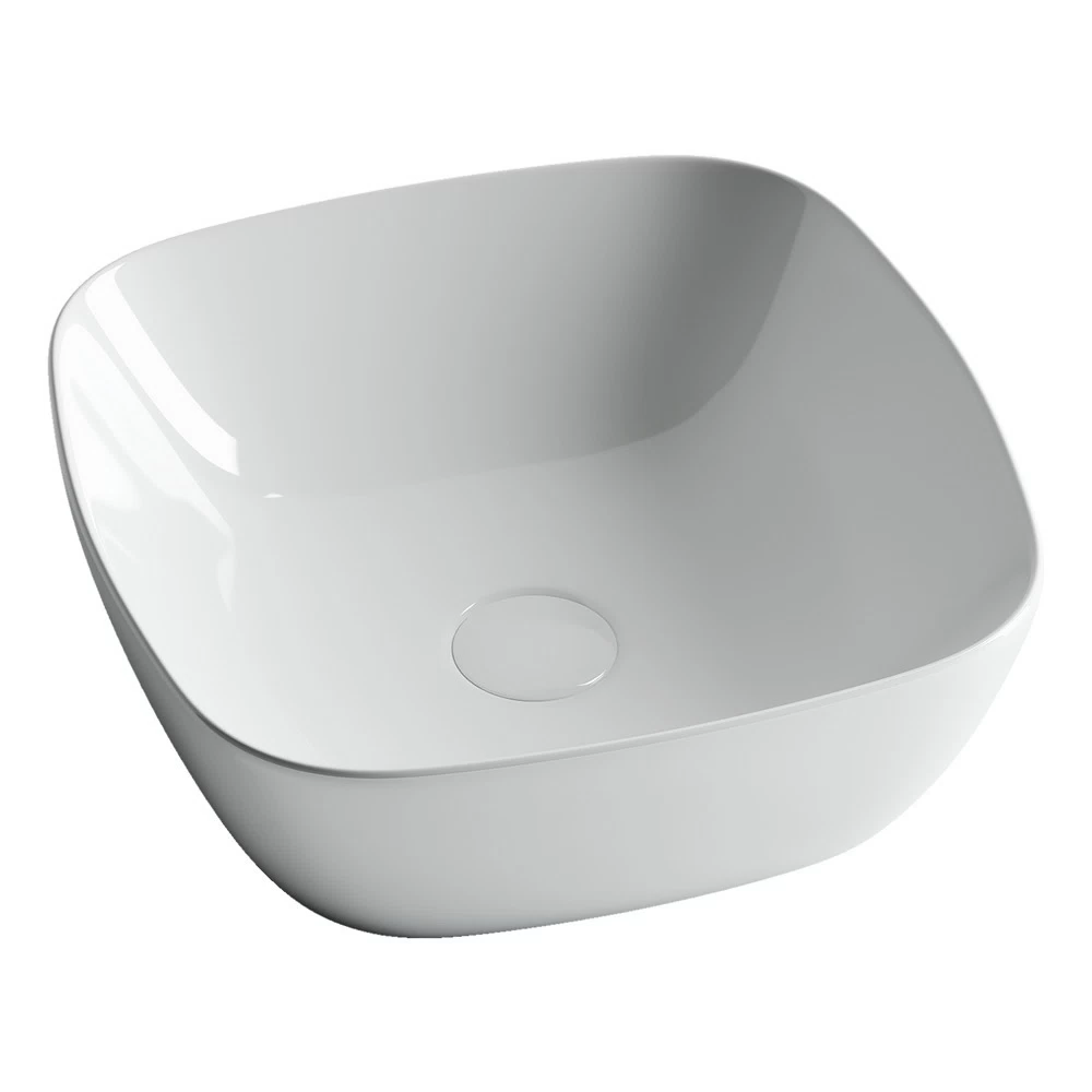 Раковина Ceramicanova Element 40 см накладная белая (CN5006)