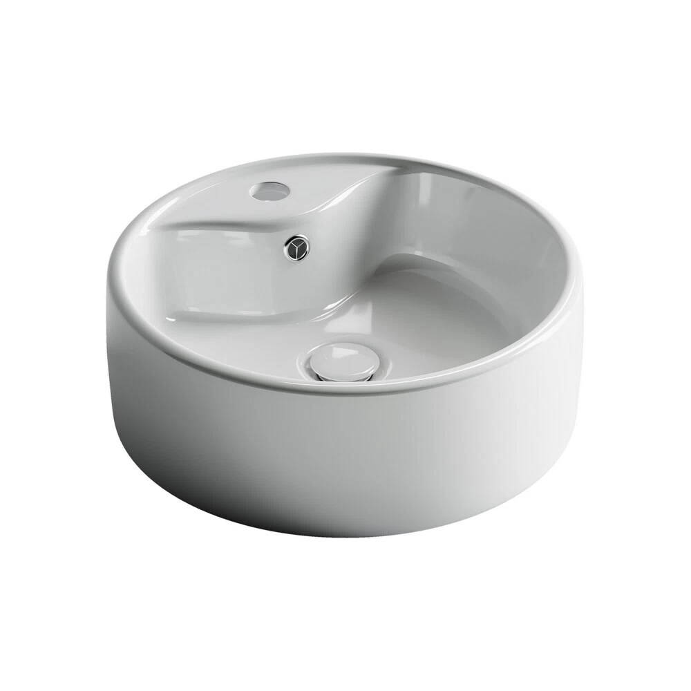 Раковина Ceramicanova Element 40 см накладная белый (CN5027)