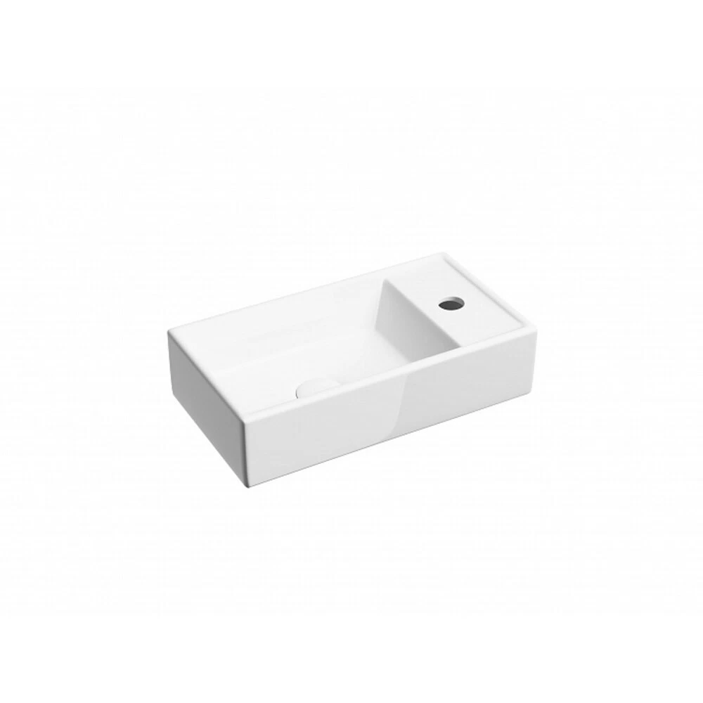 Раковина Ceramicanova Element 40 см подвесная белая (CN6051L)