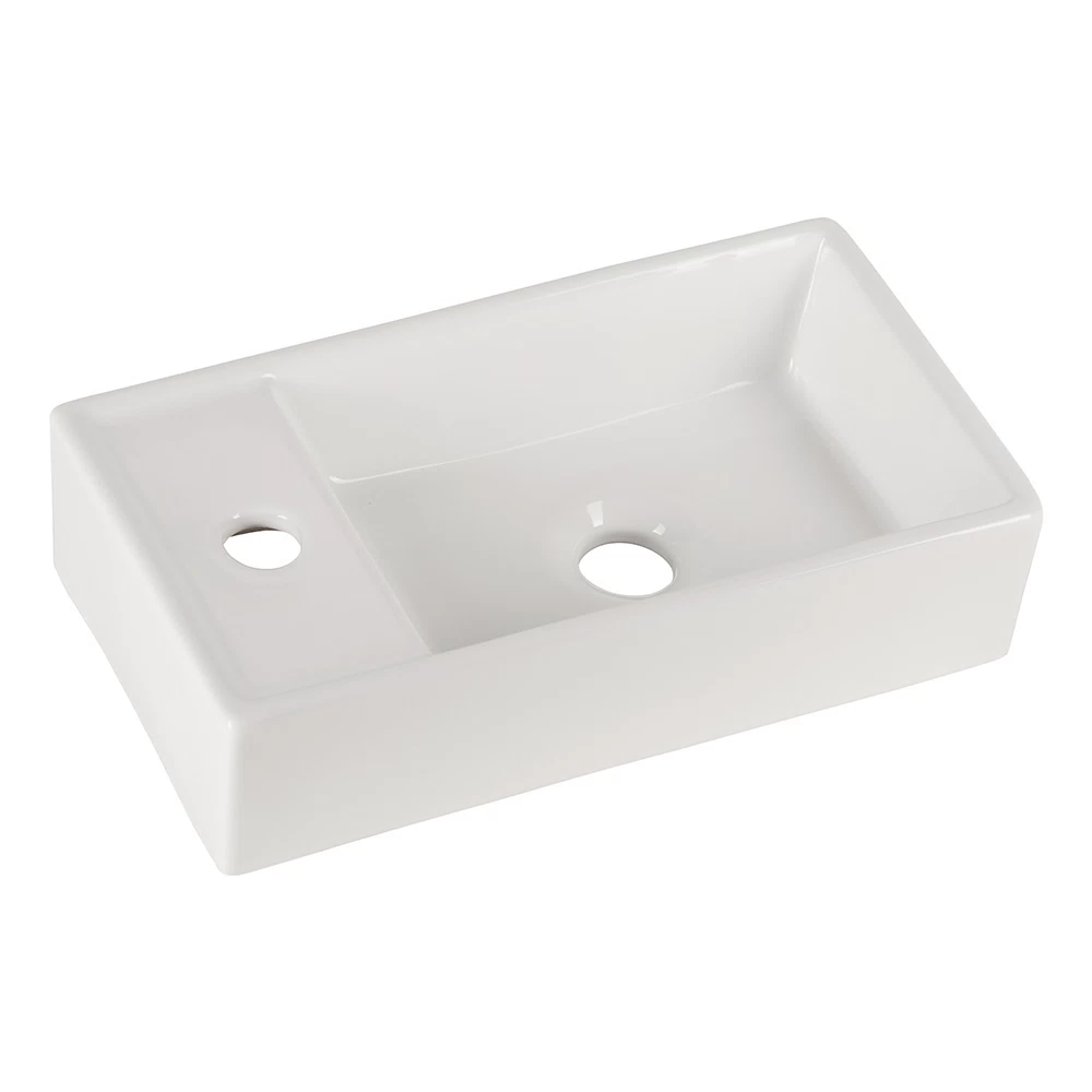 Раковина Ceramicanova Element 40 см подвесная белая (CN6051R)