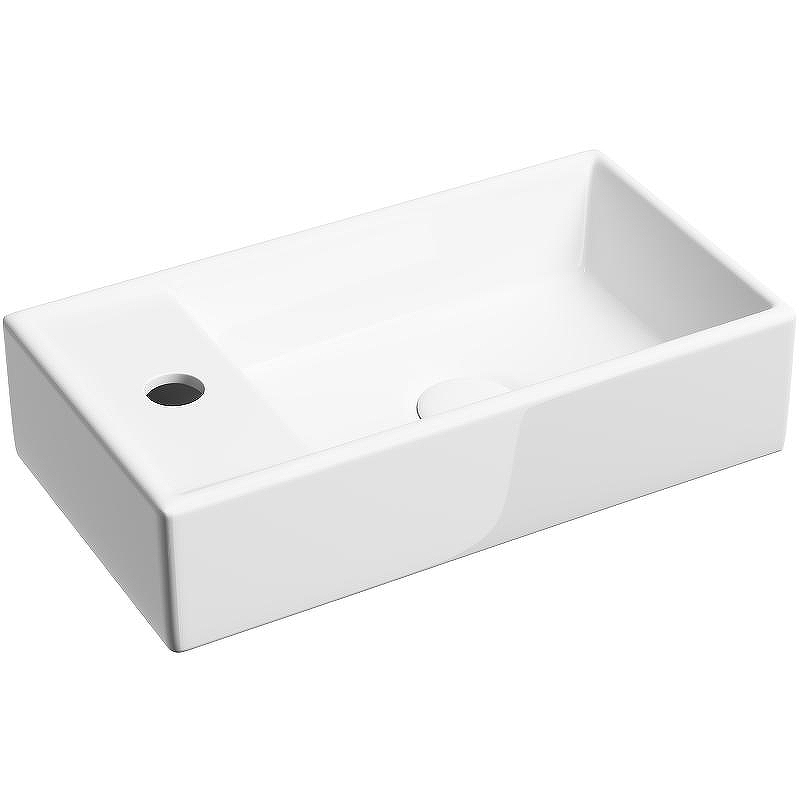 Раковина Ceramicanova Element 41 R CN6051R Белая глянцевая