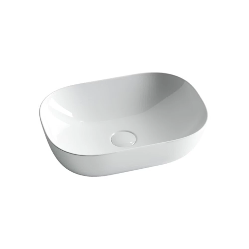 Раковина Ceramicanova Element 46 см накладная белая (CN6009)