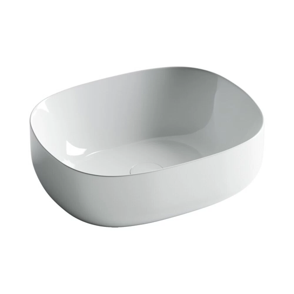 Раковина Ceramicanova Element 46 см накладная белая (CN6018)
