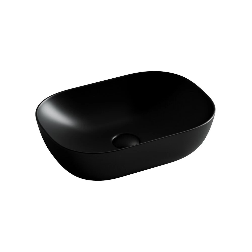 Раковина Ceramicanova Element 46 см накладная черная матовая (CN6009MB)