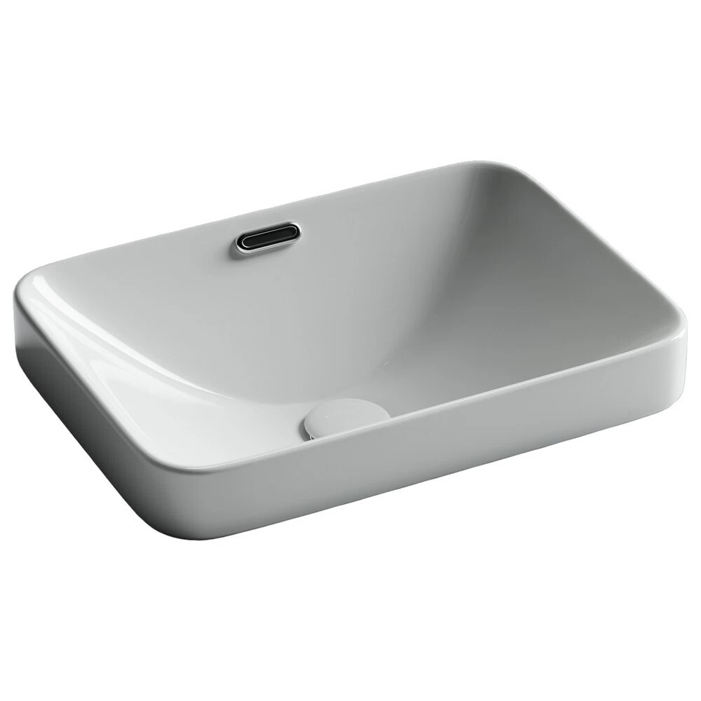 Раковина Ceramicanova Element 46 см встраиваемая белая (CN6078)