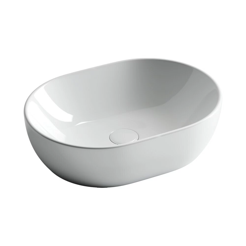 Раковина Ceramicanova Element 48 см накладная белая (CN6019)