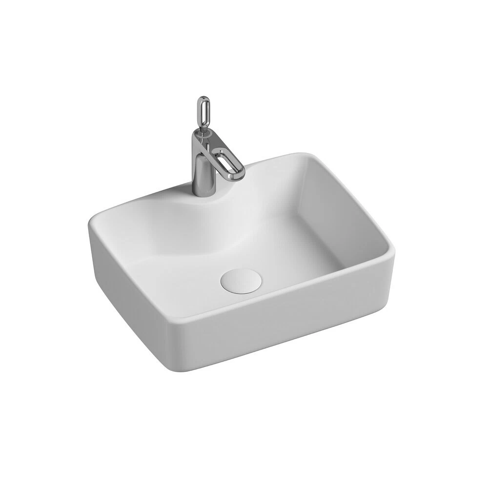 Раковина Ceramicanova Element 48 см накладная белая (CN6033)