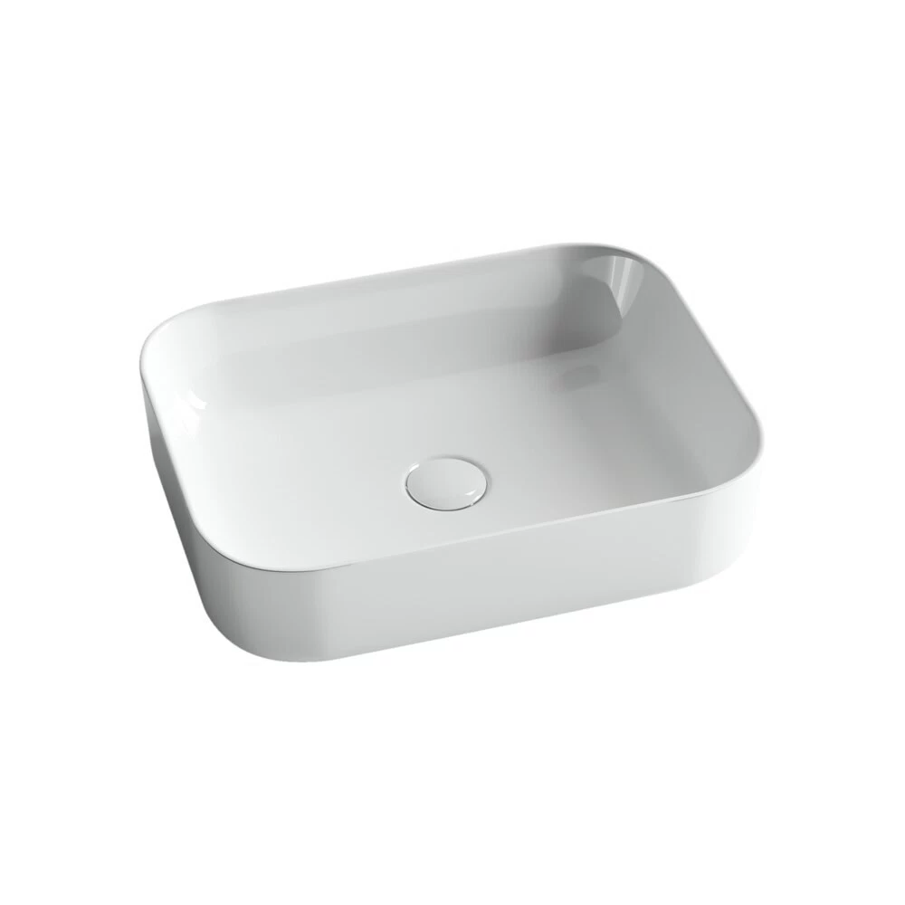 Раковина Ceramicanova Element 50 см накладная белая (CN6011)