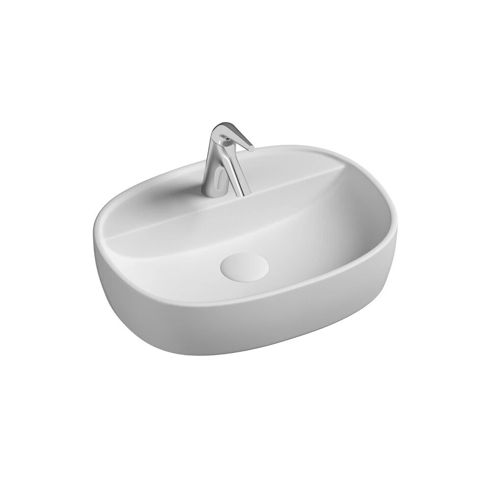 Раковина Ceramicanova Element 50 см накладная белая (CN6036)